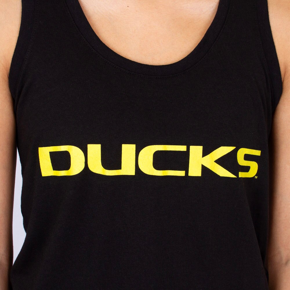 Ducks, McKenzie SewOn, Black, Sleeveless, Tri-blend, Women, Perfect Tri, Racerback, Tank top, 941505